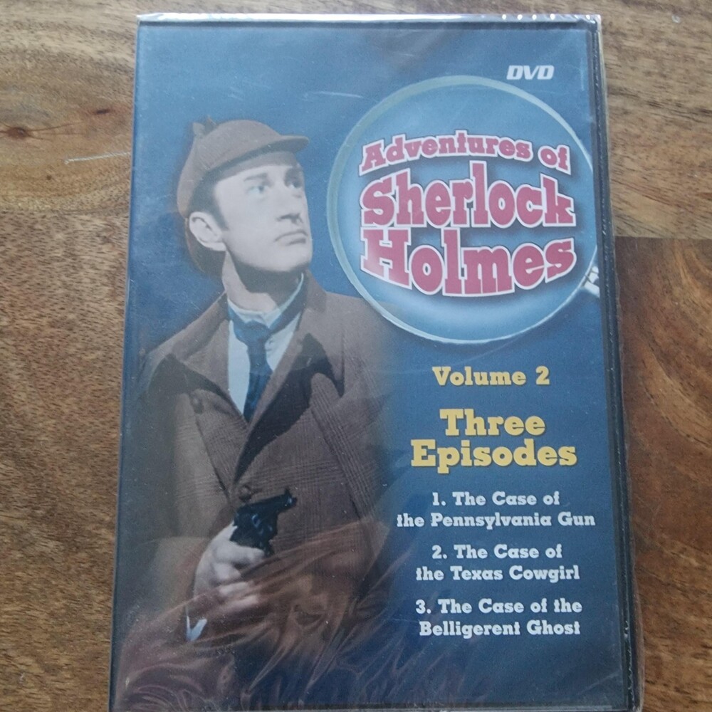 Adventures Of Sherlock Holmes Vol 2 DVD Ronald Howard B&W TV Series New Sealed
